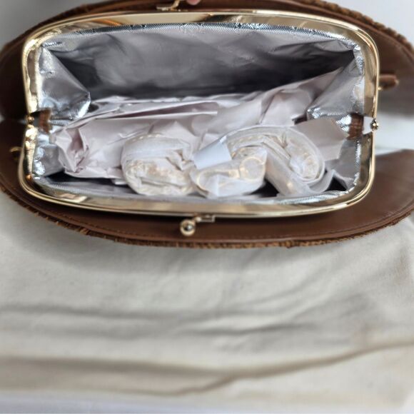 Panera Bread - The Croissant Clutch Purse Limited Edition Bag - NEW IN HAND - Picture 5 of 8